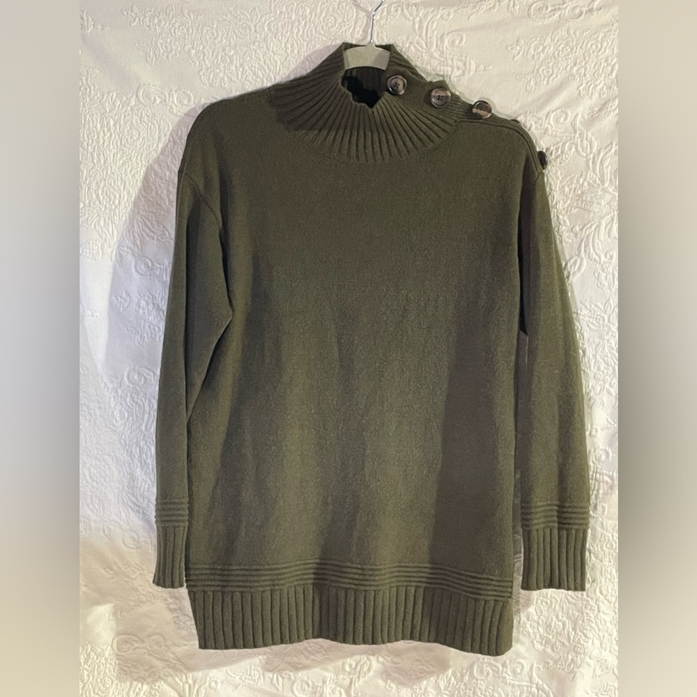 Anthropologie Women's Green Sweater Size XS